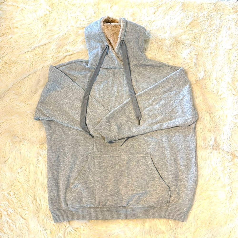 Aerie furry hoodie